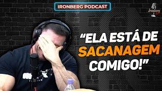 TATI INVADE O PODCAST E DEIXA CARIANI CONSTRANGIDO AO VIVO – IRONBERG PODCAST CORTES