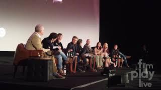 Deadwood The Movie. Emmy's Cast & Crew Panel. Ian McShane Tim Olyphant Kim Dickens John Hawkes