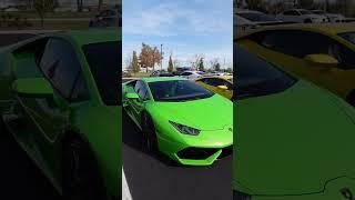 Cars and Coffee #lamborghini. How to get 1 million views