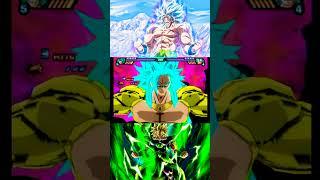 Dragon Ball Broly SSJ 4 Blue VS Goku SSJ 4 Blue #dragonball #short