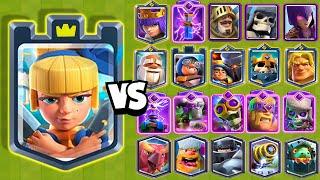 NUEVA DUQUESA de DAGAS vs TODAS LAS CARTAS | NUEVA CARTA | Clash Royale