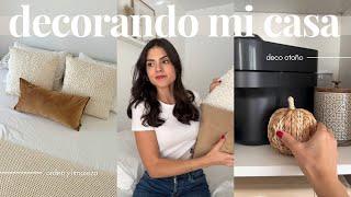 VLOG DECORANDO MI CASA DE OTOÑO  | Compras decoración otoño, Orden y limpieza, Últimas series