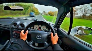 After Work Commute In A Mazda Miata MX-5 (Driving POV)