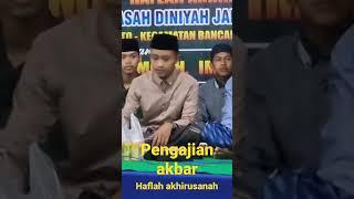 persiapan pengajian haflah akhirusanah madrasah diniyah