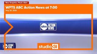 WFTS ABC Action News at 7:00 (Full), 5/30/2025 (New Graphics/Music)