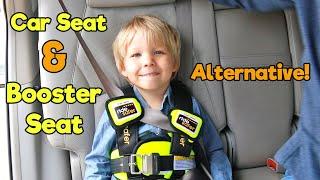 3 KIDS in CAR WITHOUT CAR SEAT or BOOSTERS??? RideSafer Travel Vest - Safe Ride 4 Kids