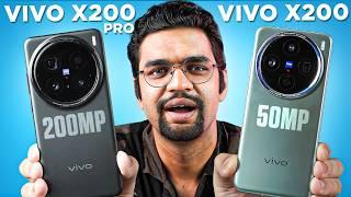 Vivo X200 Pro vs Vivo X200 Full Comparison | Best Flagship Camera Phones!