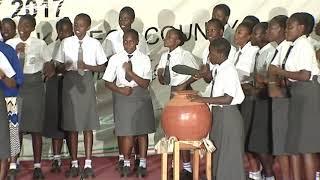 Mukumu girls high school perfoming 'Afadhali yesu' by size 8 at the KMF