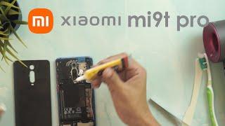 Xiaomi mi9t back glass replacement glass replacement tutorial