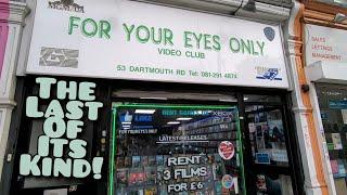 London's Last Movie Rental Store - For Your Eyes Only 