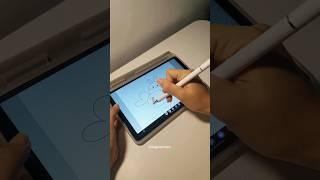 samsung Tab A9 with alternative pen (stylus) - draw with me