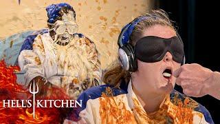 Blind Taste Test Goes Into Sudden Death as One Team Can't Do the Punishment Right | Hell's Kitchen