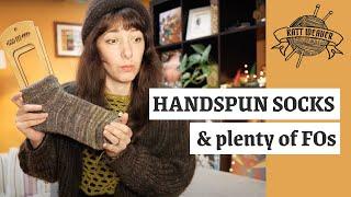 Handspun socks, a fun knitted bralette & an Audrey Interlude | Heather and Hops Ep. 101