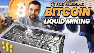 New Liquid-Cooled Bitcoin Mining! FogHashing Review and Guide!