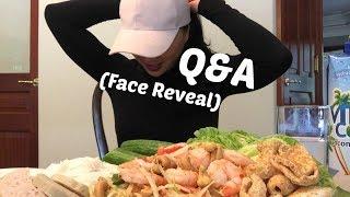 Q&A Thai Food Mukbang (THANK YOU FOR 50K) | SAS-ASMR