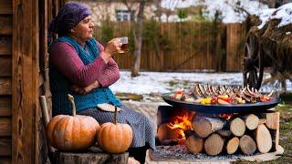 Lamb Sadjichi  | Authentic Azerbaijani Outdoor Cooking 