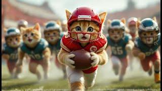 KITTY BOWL SHOWDOWN: KATSAS CHIEFS vs. PURREDELPHIA KITTENS! 