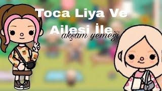 Toca Liya Ve Ailesi Akşam Yemeği  ~Toca Life Asel  -Toca Life @Jimmis-i1x