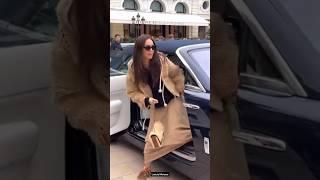 Top model going out Supercar in monaco #monaco #millionaire