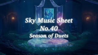 【𝐒𝐤𝐲 𝐂𝐨𝐭𝐋】 Season of Duets Sheet No.40 Ensemble | Grand Piano &  Cello | Sky Music Cover