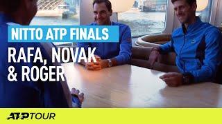 Round Table With Nadal, Djokovic & Federer | Nitto ATP Finals | ATP