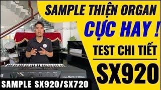 REVIEW Sample Set SX920/SX720 Sounds good - SAMPLE THIEN ORGAN For YAMAHA