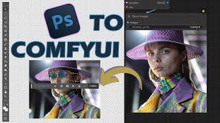 Photoshop Plugin to ComfyUI With SD-PPP, Flux inpainting and Outpainting Workflows