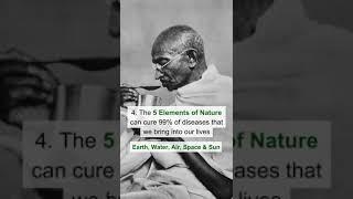 Nature cure is the simplest, easiest and cheapest health system - Mahatma Gandhi #gandhi