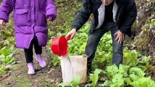 小云小美的乡村爱情故事。今天把小美累惨了，提了那么多水去淋菜，本来这些都是男人干的活，没想到被他一个人干完了，好媳妇的标杆。#原创 #剧情 #小云小美 #美团优选