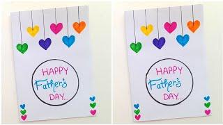 No Glue  No Scissors  last minute father's day greeting card 2023 • father's day card kaise banaye