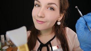 АСМР Ролевая игра Косметолог  Чистка лица | ASMR Role play Cosmetologist   Face cleaning