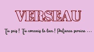  VERSEAU ~ TU SAIS! TU CONNAIS LE LIEN! PATIENCE SEREINE ET FOI#astrology #tarot #aquarius #verseau