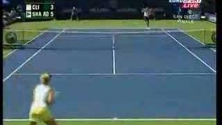 Tennis: 2006 Rally of the Year: Kim Clijsters - Maria Sharapova