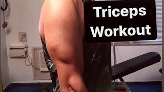 Home triceps workout by alkhas Joseph