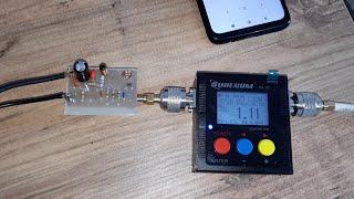PLL FM VERİCİ TRANSMİTTER 1.5 WATT BFR91 VE BFG591 SWR METRE