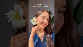 GRWM for my childhood friend's wedding‍️#wedding #makeup #youtubeshorts #makeuptutorial