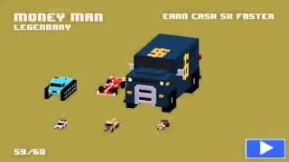 Smashy Road: All legendary cars gameplay