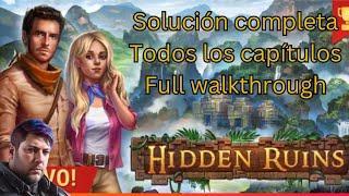 Adventure Escape Mysteries Ruinas Ocultas (Hidden Ruins). Solución completa del juego.