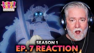 KONOSUBA 1x7 | A Second Death in This Freezing Season! | REACTION