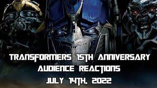 Transformers 15th Anniversary - Audience Reactions