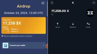 $X Token Airdrop Claim: How to withdraw x empire token to Tonkeeper wallet