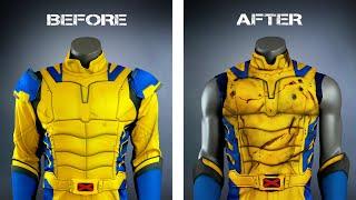 Repainting A Wolverine Halloween Costume