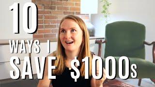 how to save big money tips || save $1000s on a tight budget