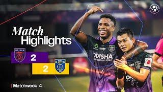 Match Highlights | Odisha FC 2-2 Kerala Blasters FC | MW 4 | ISL 2024-25