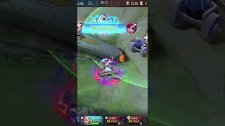 When adc got fed. #mlbb #mobilelegends #shorts #short