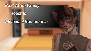 Past Afton family react to Michael Afton memes||Fnaf 4 tormentors||Gacha Club||{RUS}||By Lora|| Ч.о.