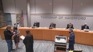 Haverford Township Board of Commissioners Reorganization Meeting - January 4, 2022