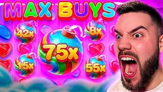 NON STOP MAX BONUS BUYS ON SWEET BONANZA!!! (DEGEN SESSION)