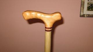 making a walking cane