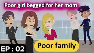 Poor family part 2 | English story | Learn English | Stories in English | Parvi English